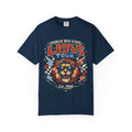 Lion Tour Graphic T-Shirt — Retro Rock Band Tee