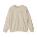 Crewneck Sweatshirt – Minimal 'sunday stroll' Script Design