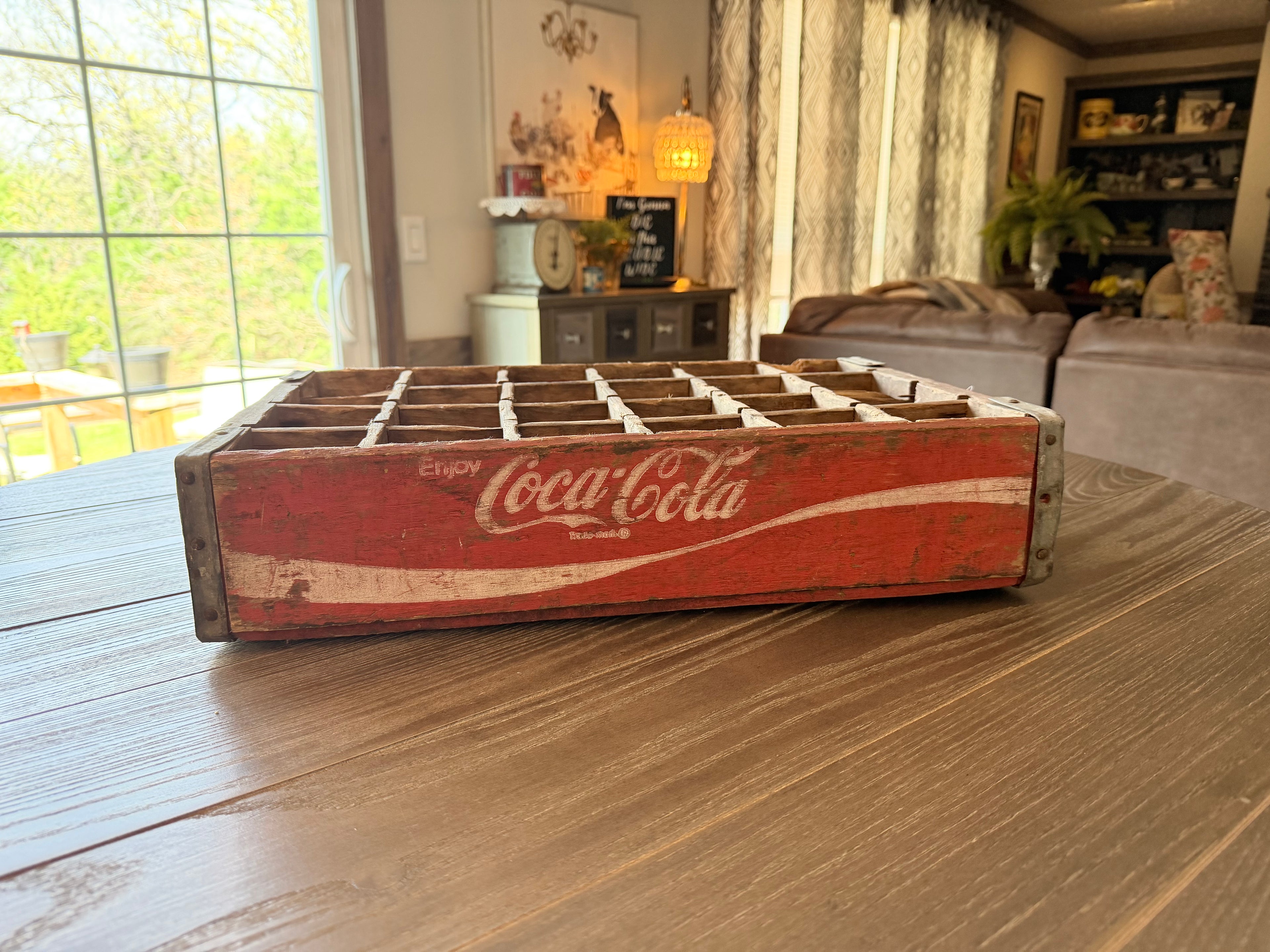 Vintage Coca-Cola Wooden Crate