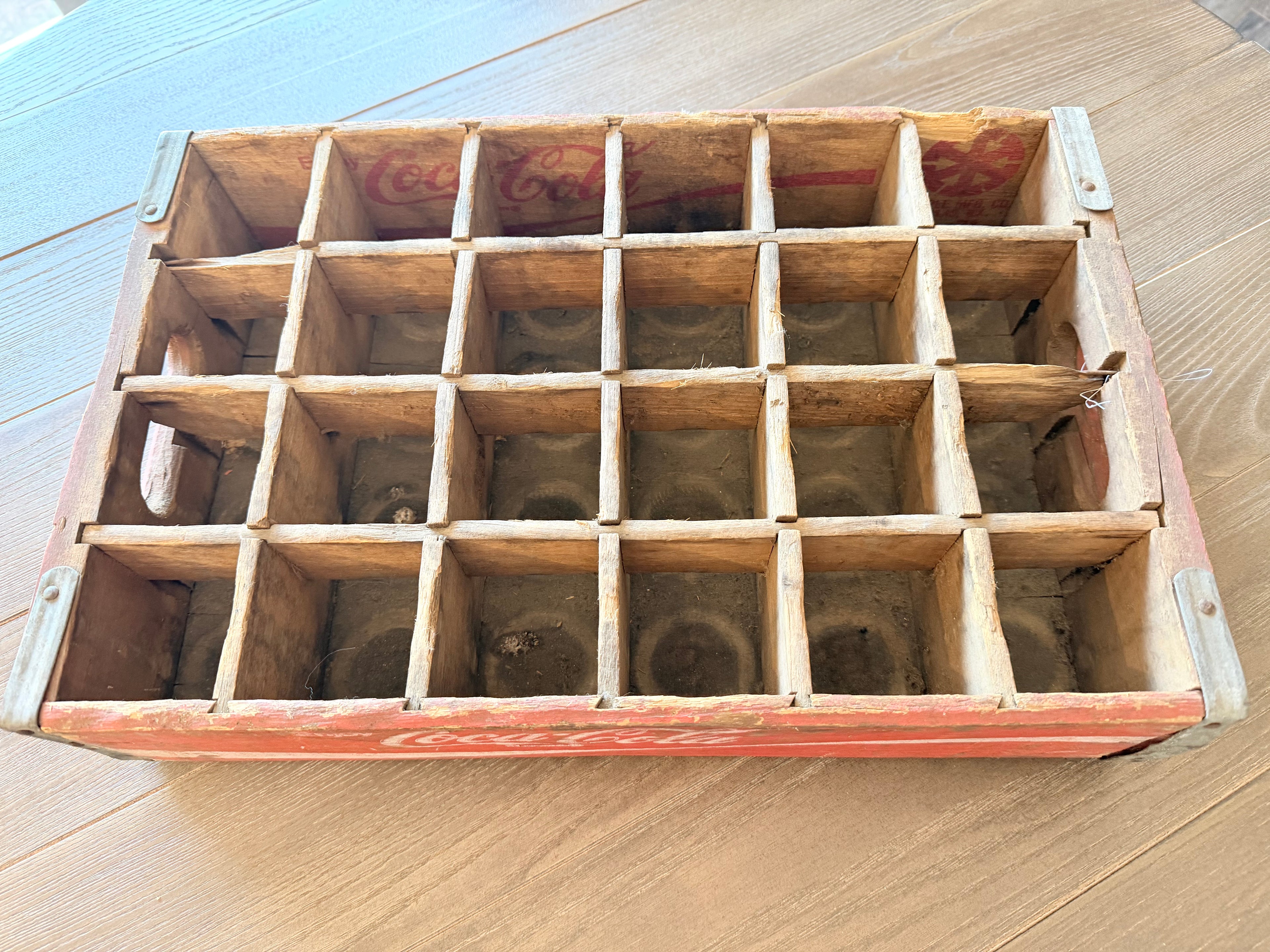 Vintage Coca-Cola Wooden Crate
